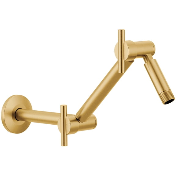 Moen S116BG 16" Pivoting Adjustable Shower Arm - Gold
