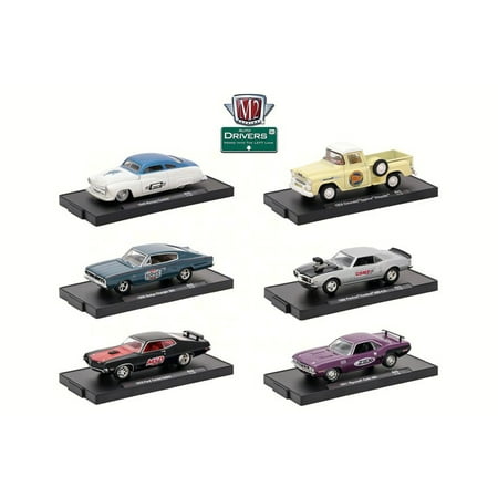 Diecast Driver (M2 Machines Drivers Release 42 Diecast Car Package - Box of 6 assorted 1/64 Scale Diecast Model)
