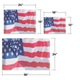 thumbnail image 3 of American Flag Vinyl Decal 5 Pack of 18 Inch x 24 Inch Weatherproof Heavy-Duty Adhesive Backing | Patriotic Symbol, Durable and Fade-Resistant, Outdoor Use | Made in USA, 3 of 6