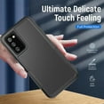thumbnail image 5 of Xhy Samsung Galaxy A25 5G Case with Screen Protector Military Grade Double Layer Drop Resistant Durable for Galaxy A25 5G Phone - Black, 5 of 9