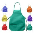 thumbnail image 3 of Children's Fabric Aprons with Pockets Kitchen Classroom Arts Crafts Painting, 3 of 9