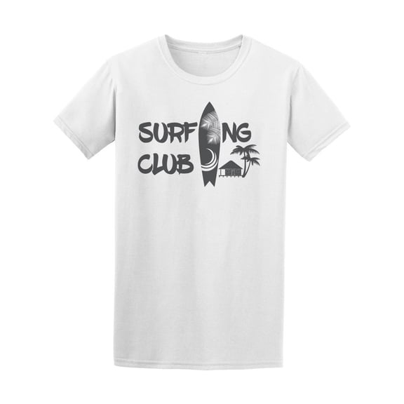Surfing Club With Surfboard Tee Men's -Image by Shutterstock