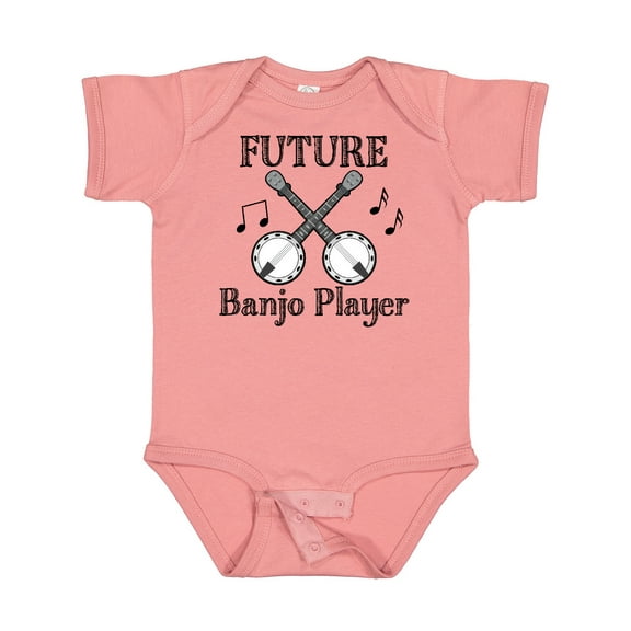 Inktastic Future Banjo Player Boys or Girls Baby Bodysuit