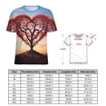 thumbnail image 2 of The Giving Tree Women's Short Sleeve Tops Casual Blouses T Shirt, 2 of 6