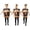 Brown, variant on Funny Food & Object Cosplay Tunic, Adult Sleeveless Lemon Soap Chocolate Game Controller Costume for Halloween Party Stage Show, 1 PC White