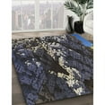 thumbnail image 2 of Ahgly Company Indoor Round Patterned Mid Gray Novelty Area Rugs, 6' Round, 2 of 6