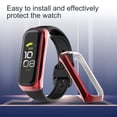 thumbnail image 4 of Flmtop Étui de Protection Électroplaquée Protection Complète pour Montre Intelligente pour Samsung Galaxy Fit 2 SM-R220, 4 of 10