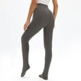 thumbnail image 1 of Leggings extra grandes de forro polar con perlas gruesas para mujer - Medias cálidas por encima de la rodilla para otoño/invierno Pantalones de mujer, 1 of 9
