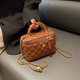 thumbnail image 2 of Bolso pequeño de moda con cadena para mujer, novedad 2025, con estampado de diamantes, versátil, estilo bandolera, bolso de hombro, 2 of 5