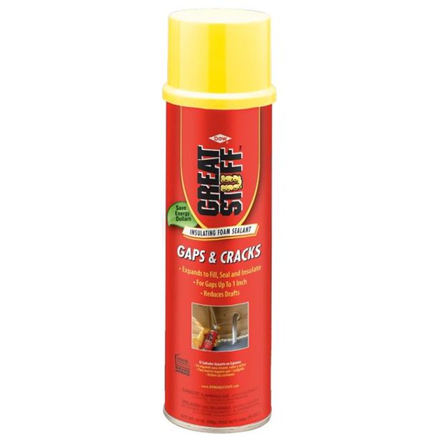 Dupont 11102824 Dow Chemical & Insta Foam Greatstuff Gaps Cracks Filler