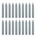 thumbnail image 3 of Mega Candles 20 pcs Unscented Gray Exquisite Mini Taper Spell Candles, 4 Inch Tall x 1/2 Inch Diameter, Magic Chimes, Enchantment, Casting Rituals, Witchcraft, Wiccan, Altar, Metaphysical, 3 of 4