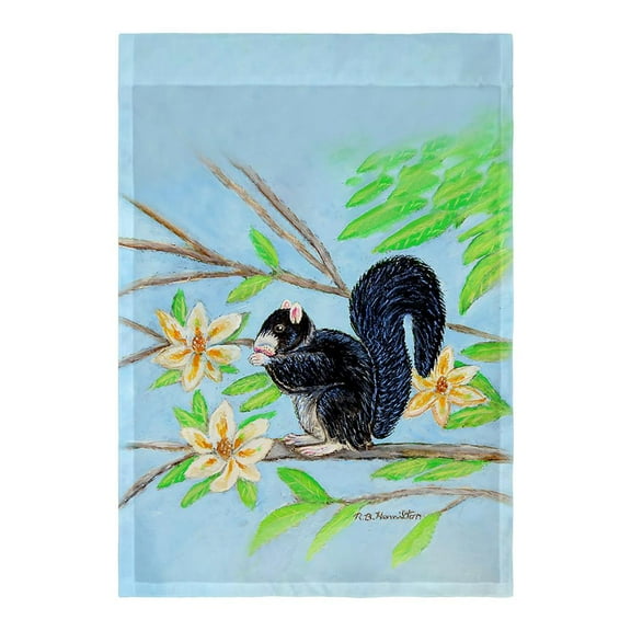 Betsy Drake Interiors Fox Squirrel Flag 12.5x18