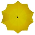 thumbnail image 3 of Northlight 8.85ft Outdoor Patio Lotus Umbrella with Hand Crank, Yellow, 3 of 6
