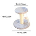 thumbnail image 4 of Sentmoon Interactive Toys for Cats Interactive Cat Toys Sisal Cats Scratching Post Cats Climbing Frame Cats Tree Small Cats Toy Cats Jumping Terrace Corpuscle Board, 4 of 7