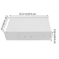 thumbnail image 2 of Mobutofu Currency Organizer Money Storage Box White Coin Organizer 1Set for Store Use, 2 of 8