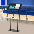 thumbnail image 2 of Conference Presentation Stand, Portable Presentation Standing for Classroom, Height Adjustable Desk for Classroom Church Podium, 2 of 9