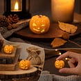 thumbnail image 2 of Halloween Decor Mini Resin Pumpkin Ornaments Waterproof Reusable Figurines for Party Favors Home Accents and DIY Crafts by MPOISVA, 2 of 8