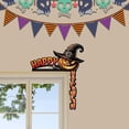 thumbnail image 1 of Decoración de Pared de Madera Colgante Ganfancp Halloween Calabaza Sombrero 1X, 1 of 1