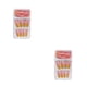 thumbnail image 2 of Vogacara 1 Juego de prensa de punta francesa en las uñas, brillo degradado, puntas extralargas, calcomanías desmontables, Kit de manicura de tipo 18 Pegamento 2g, gelatina 24 piezas 2piezas, 2 of 6