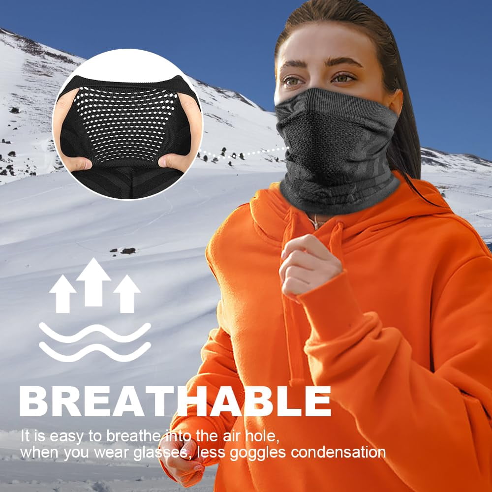 Winter Neck Warmer Gaiter Windproof Face Mask Balaclava Bandana For Ski Snowboard