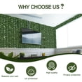 thumbnail image 6 of Artificial Ivy Privacy Fence Screen, 4x20 Feet Realistic UV-Anti Faux Ivy Hedge Panel,Indoor and Outdoor Decor for Patio, Garden, Balcony, and Fence Cover, 6 of 8