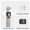 White, variant on Magnetic Selfie Light for DJI Osmo Pocket 4/3, Light Creator Combo /Rechargeable Mini LED, 3 Color Modes, Brightness Adjustable, for Vlog Recording, Makeup