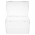 thumbnail image 1 of MOVTOTOP Transparent CD DVD Storage Box with Dustproof and Moistureproof Function for Organizing Comics, 1 of 8