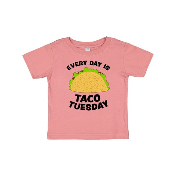 Inktastic Every Day is Taco Tuesday Boys or Girls Baby T-Shirt