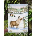 thumbnail image 3 of Feeding The Shetland Horse Garden Flag, 3 of 3