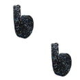 thumbnail image 1 of Cateissary Pegatinas ostentosas, cinturón DIY, arreglo de ropa, cuentas decorativas, tira de taladro llamativa para adorno de automóvil, código negro AB Código AB 1 negro 3 cm de ancho 2piezas Cateissary CBP362767, 1 of 6
