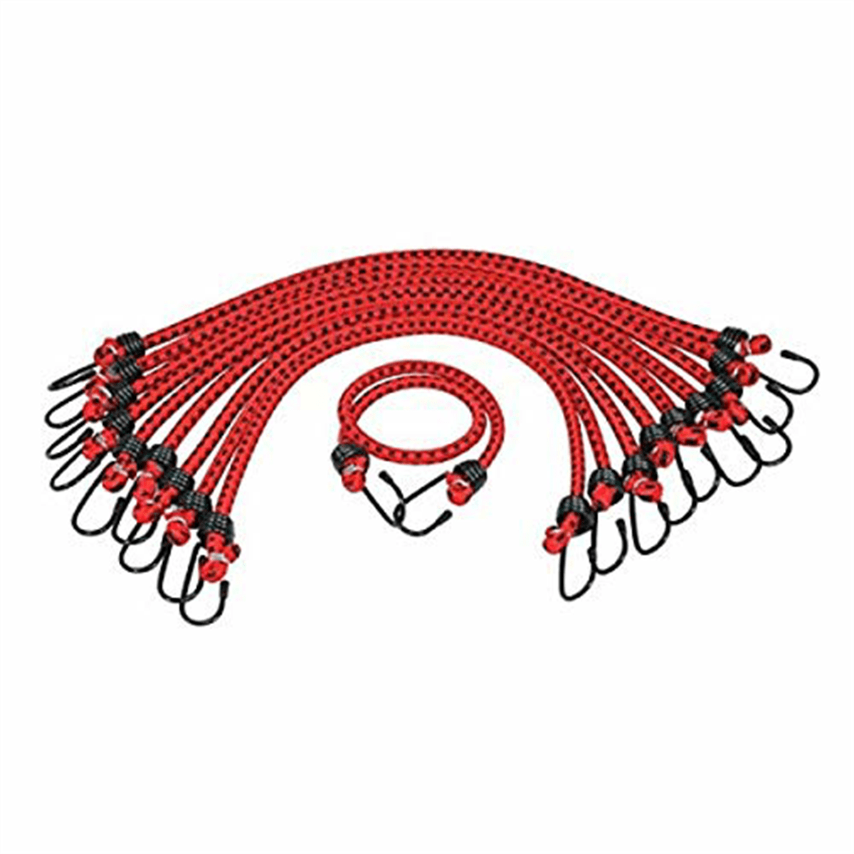 K-Tool 73833 10pk of 13/32" x 40" General Purpose Braided Bungee Cord