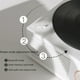 Haut-parleur Tourne-Disque Vinyle USB Bluetooth V5.0 Tourne-Disque Haut-Parleur Stéréo Vintage Haut-Parleur Portable, Blanc – image 2 sur 8