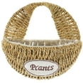 thumbnail image 6 of Woven Hanging Floral Basket Hanging Woven Basket Small Hanging Basket for Plants, 6 of 6