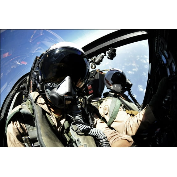 24"x36" Gallery Poster, EA-6B Prowler pilots Zappers Electronic Attack Squadron (VAQ 130)