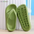 thumbnail image 6 of BadPiggies Anti-Slip Flip Flops Thong Sandals Pillow Slippers for Women Men House Slides Clouds Shower Shoes, 6 of 6