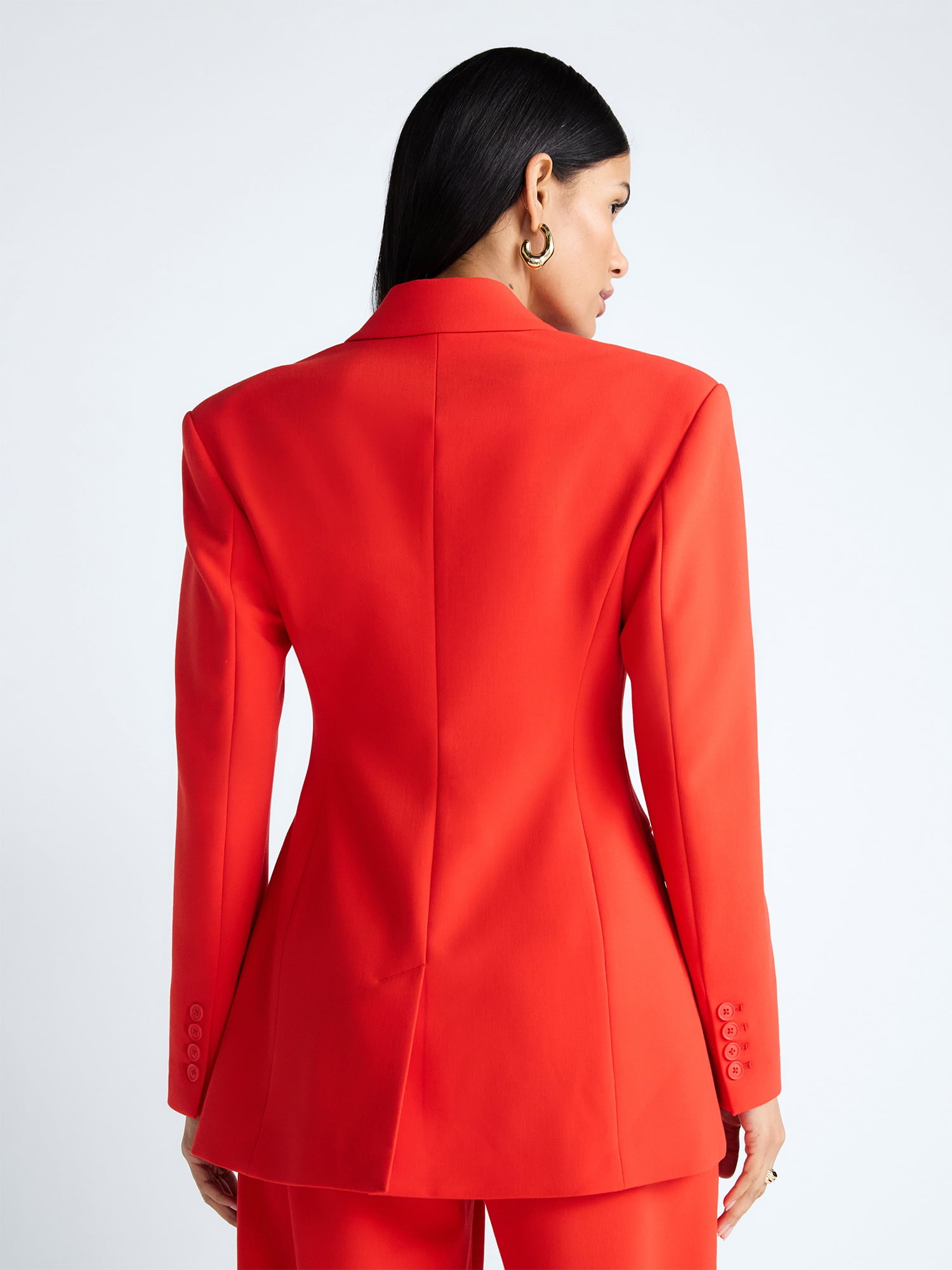 Devil Wears Prada Scoop Collection Women's and Women’s Plus Single Breasted Blazer, Sizes XS-4X