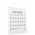 thumbnail image 6 of PENIKOKO Beige Wall Calendar and Pocket Organizer for Home & Kitchen Storage, 1 Set, Practical and Space-Saving, 6 of 8