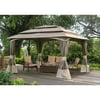 Sunjoy Original Manufacturer Replacement Mosquito Netting For AR 3-Tiered Softtop Gazebo (10X12 Ft) L-GZ916PST-F Sold At Lowe's