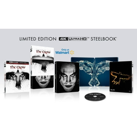 The Crow (4K Ultra HD Digital Steelbook) (Walmart Exclusive)