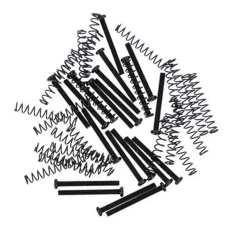 

Pickup Screw Screws with Springs Mounting Electric Guitar Coil Iron Practical Parts