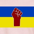 thumbnail image 3 of CafePress - Ukrainian Flag With Fist T Shirt - Women's Classic T-Shirt, 3 of 4