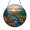 Acrylic 3.5 Inch, variant on Stained Glass Woodland Stream Window Hanging Art
