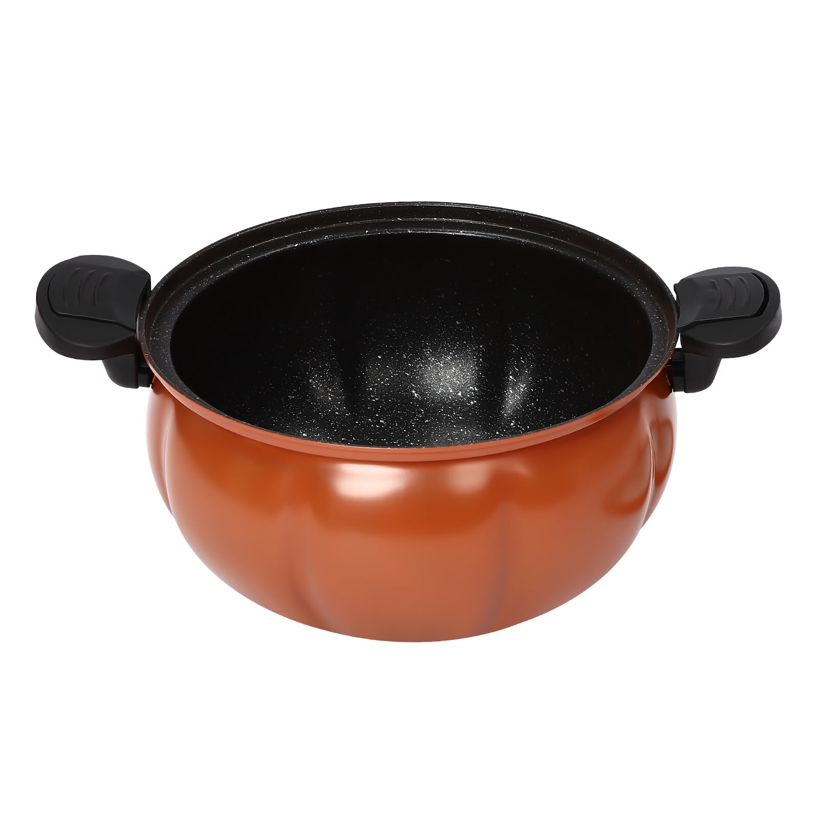 8L 38*22cm Micro Pressure Cooker Pumpkin Shaped  Orange Micro Pressure Cooking Pot for Home Kitchens Dormitories