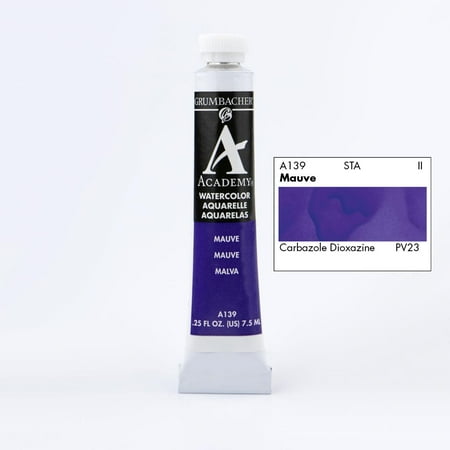 UPC: 0014173350855 | Grumbacher Academy Watercolor  7.5ml Tube  Mauve