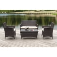 thumbnail image 4 of Safavieh Mojavi Indoor/Outdoor Contemporary Solid 4 Piece Set, 4 of 8