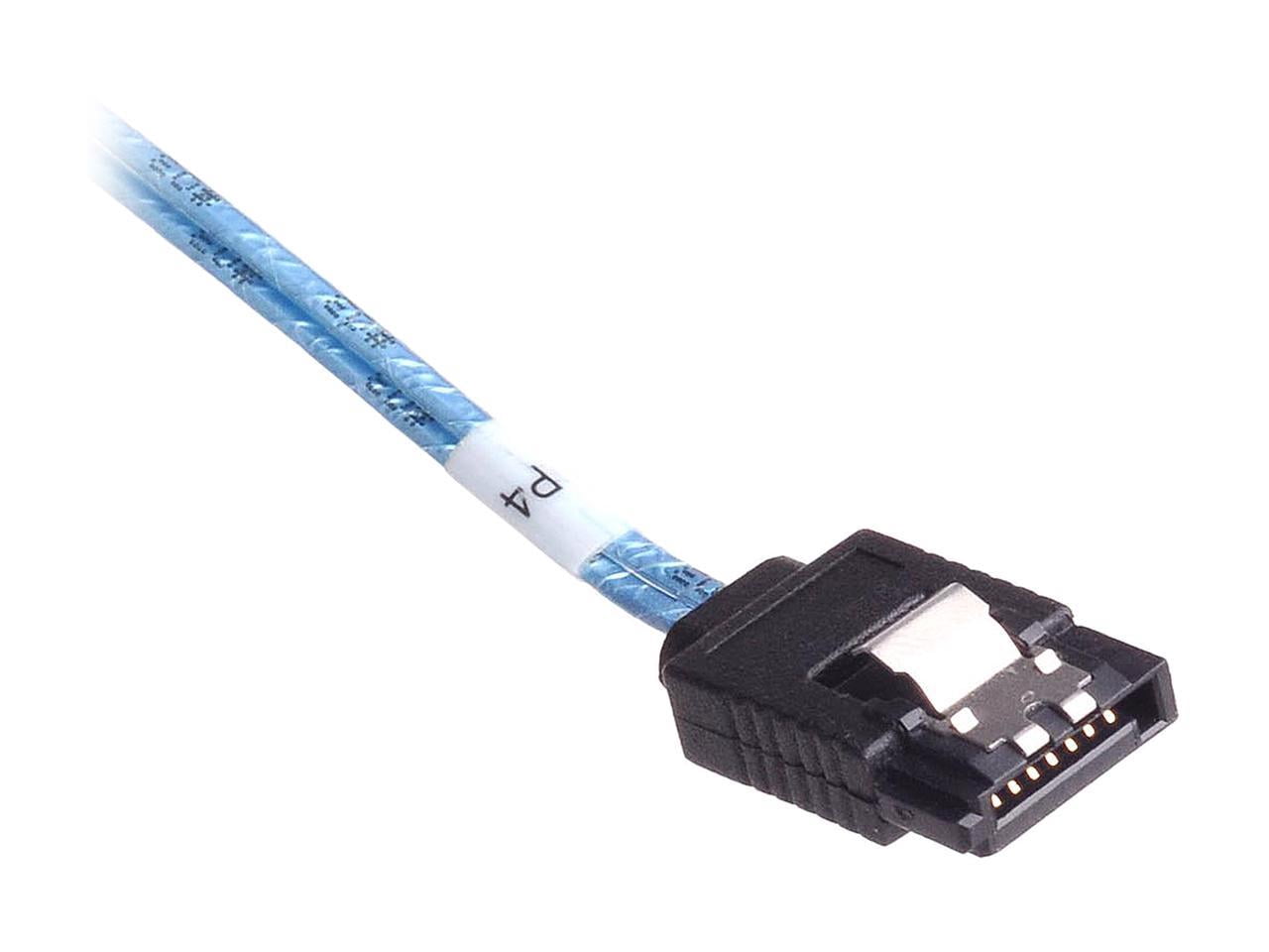SilverStone 36 Pin Minisas Sff-8643 (Target) to SATA 7Pin (Host) + Sideband Cable 0.6M Components Other CPS05-RE
