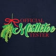 thumbnail image 3 of CafePress - Mistletoe Tester Hoodie (Dark) - Pullover Hoodie, Classic, Comfortable Hooded Sweatshirt, 3 of 4
