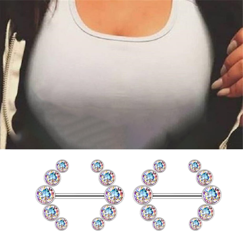 Stainless Steel Barbell Nipple Piercing Female Ziyahi Barbell