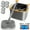 Dark Gray - 6 Mop Pads, variant on 1set Spin Mop and Bucket System with 360° Rotating Mop Head, 2/6/10 Microfiber Refills Included, Self-Cleaning for Hardwood, Tile, Marble Floors, Ideal for Living Room, Bedroom, Bathroom, Kitchen