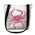 thumbnail image 1 of Betsy Drake TY102S 13 x 13 in. Pink Crab Small Tote Bag, 1 of 1